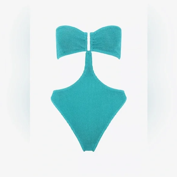 NWT Bond-Eye Thera One-Piece Bathing Suit in Turquoise size Small - Picture 12 of 12